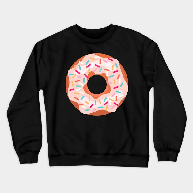 Donut with sprinkles Crewneck Sweatshirt by MickeyEdwards